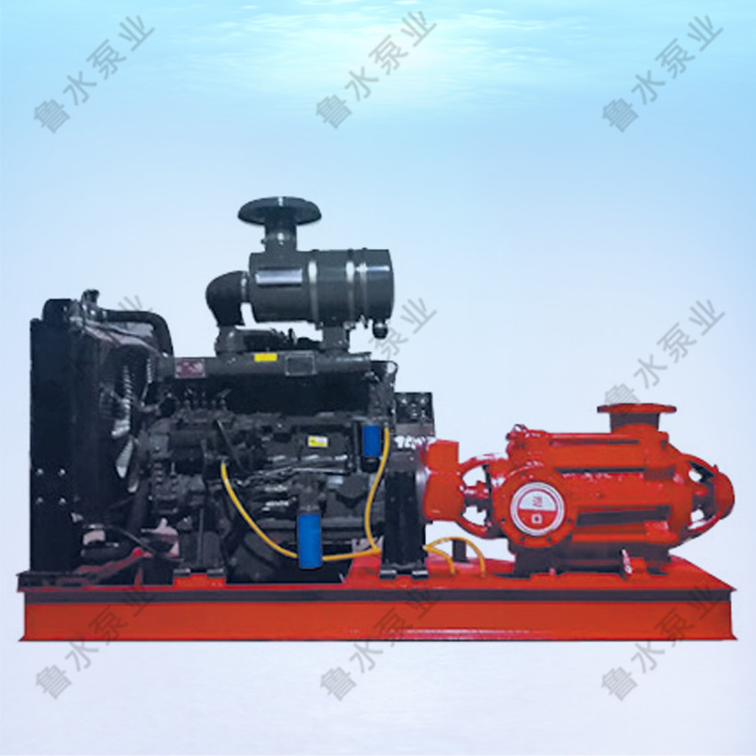 柴油(yóu)機礦用多級泵(beng)